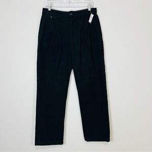 Banana Republic Black Cotton Blend Soft Chino Pants 30W